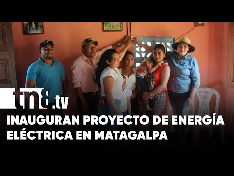 Llegó la energía eléctrica a comunidades lejanas de San Ramón en Matagalpa - Nicaragua