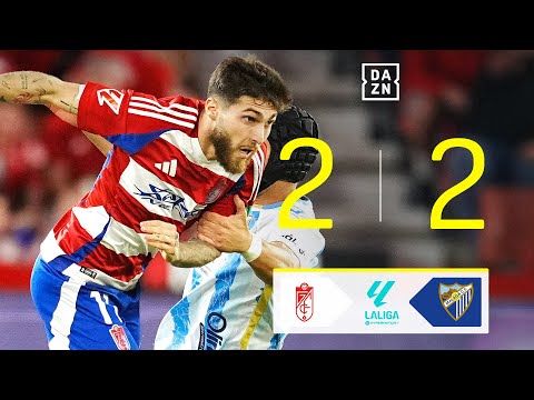 Granada CF vs Málaga CF (2-2) | Resumen y goles | Highlights LALIGA HYPERMOTION