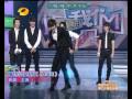 091017 Happy Camp- Ryeowook Kyuhyun danced Gee cut