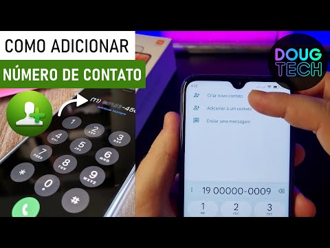 Como Adicionar NÚMERO nos CONTATOS do Xiaomi