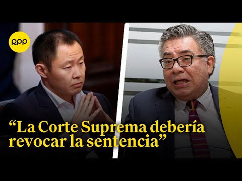 César Nakasaki considera que la Corte Suprema debe revocar sentencia contra Kenji Fujimori
