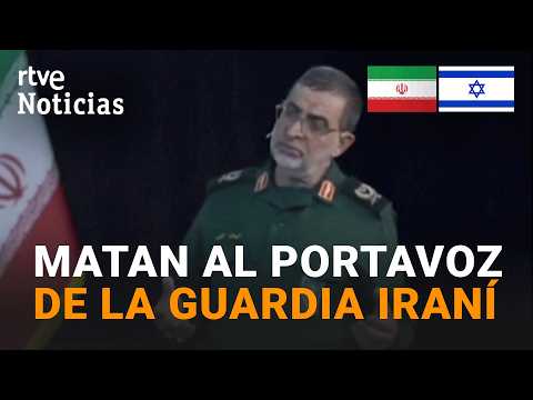 GUERRA ORIENTE MEDIO | IRÁN: ASESINADO el portavoz de la GUARDIA REVOLUCIONARIA en un ATAQUE ISRAELÍ