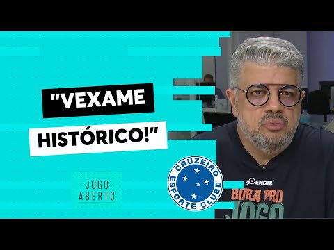 Héverton Guimarães detona eliminação do Cruzeiro: Vergonha histórica!