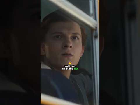 Marvel didn’t use CGI for this Spidey-Sense shot… They used SCIENCE! 🕷️ #marvel #shorts