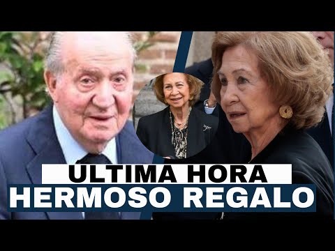 BELLO REGALO DEL REY JUAN CARLOS I a la REINA SOFI?A QUE SALE A LA LUZ