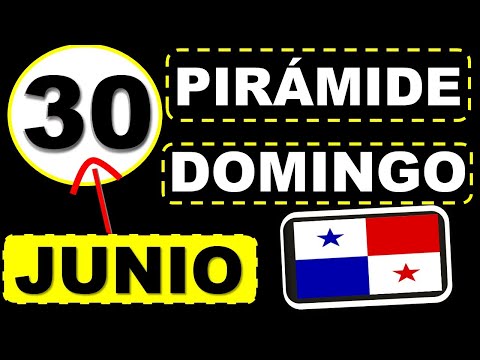 Pirámide de la Suerte Lotería de Panamá Para el Domingo 30 de Junio 2024 Decenas de Suerte Para Hoy