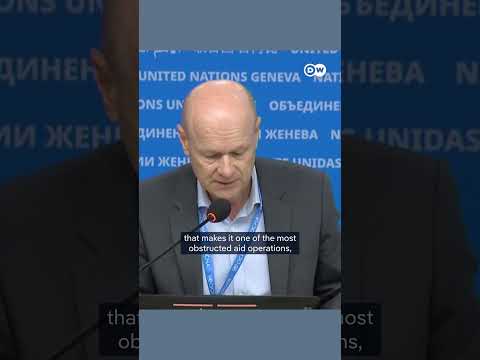 Gaza is the 'hungriest place on earth', says UN spokesman | DW News
