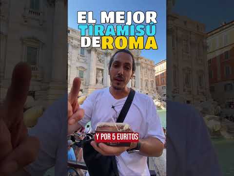 EL MEJOR TIRAMISÚ EN EL CENTRO DE ROMA 🇮🇹