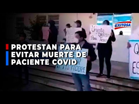 ??  Huancayo: paciente con COVID-19 fue trasladada de emergencia tras protestas de sus familiares