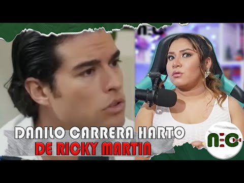 Danilo Carrera harto de Ricky Martin Se defiende