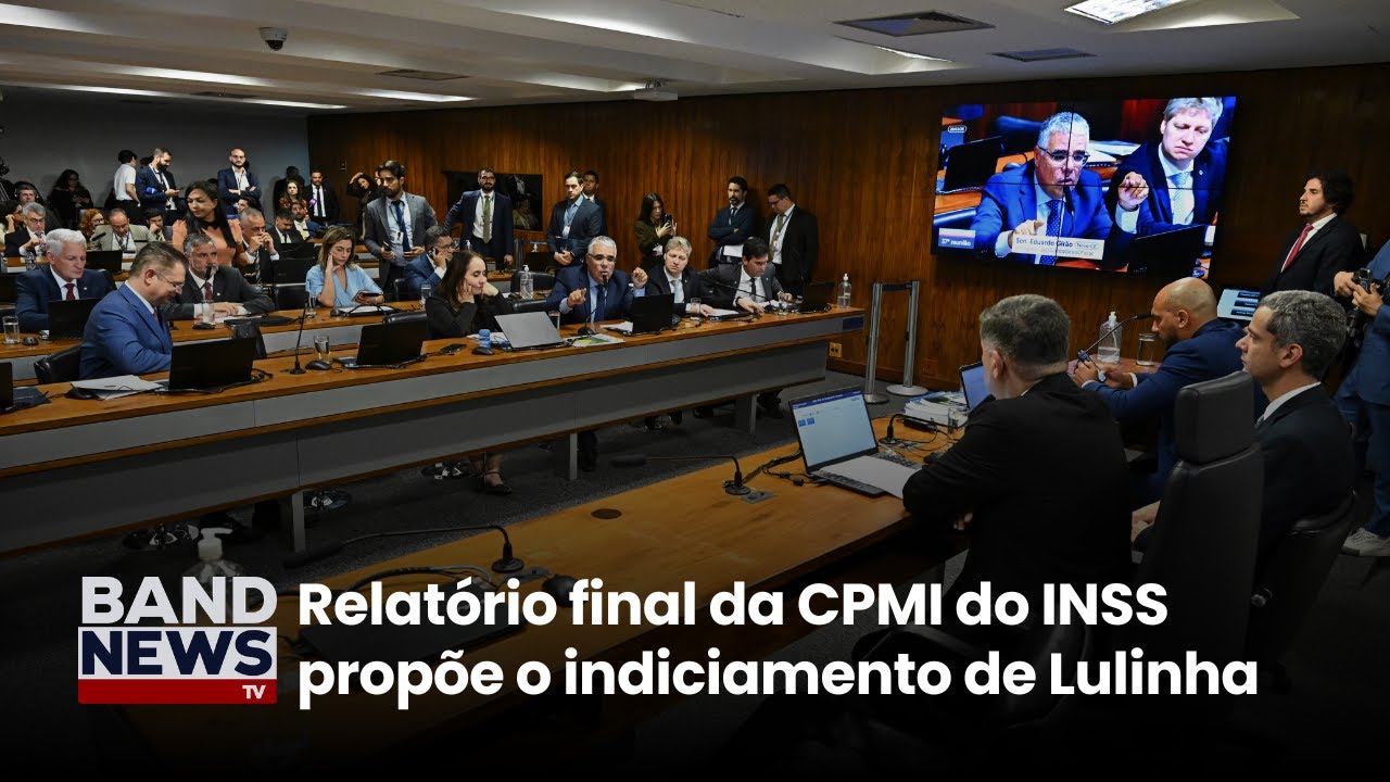 Relatório final da CPMI pede indiciamento de careca do INSS | BandNews TV TV Online Relatório final da CPMI pede indiciamento de careca do INSS | BandNews TV