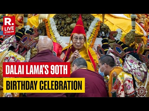 Tibetan Spiritual Leader Dalai Lama Attends Program On His 90th birthday Celebrations In Dharamsala