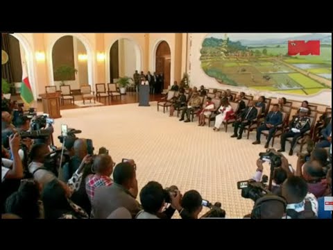 MIVANTANA avy eny IAVOLOHA 🇲🇬 | Fanendrena ireo Minisitry ny Governemanta vaovao! #Madagascar