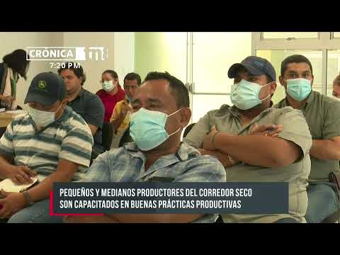 Productores del corredor seco de Managua son capacitados - Nicaragua