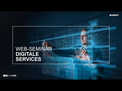 Digitale Services – Unterstützung aus erster Hand | Geberit Web-Seminar