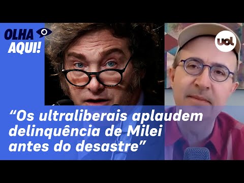 Reinaldo: Milei levou a população à miséria; ultraliberais aplaudem delinquência antes do desastre