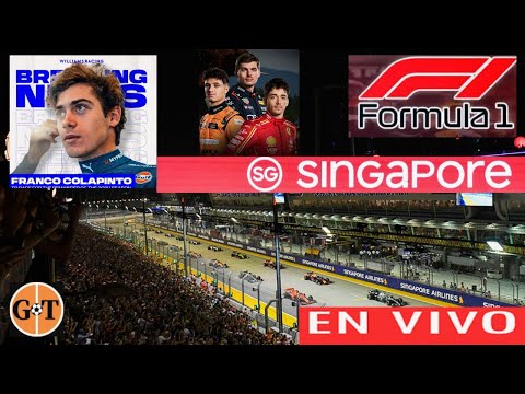 ?CARRERA : GRAN PREMIO SINGAPUR  COLAPINTO LARGA DECIMOSEGUNDO GRANEGA