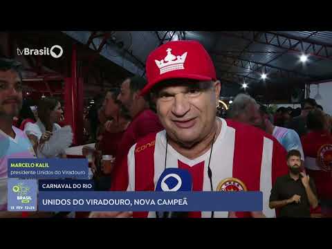 Unidos do Viradouro é campeã do Carnaval carioca