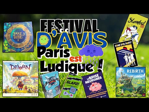 Des Jeux entre Canicule et Pluie Glaciale au Festival PARIS EST LUDIQUE !
