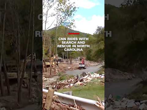 CNN rides with search and rescue in North Carolina