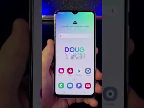 Ativando e desativando a lanterna no Samsung #Shorts