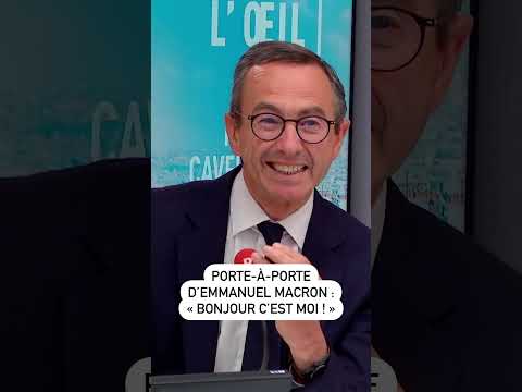 Porte-à-porte d’Emmanuel Macron : “Bonjour c’est moi !”