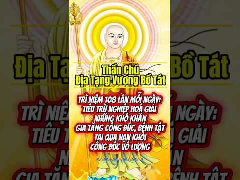 Nam Mô Địa Tạng Vương Bồ Tát - Trì Niệm 5 phút Mỗi Buổi Sáng cho Gia Đình Bình An #diatang