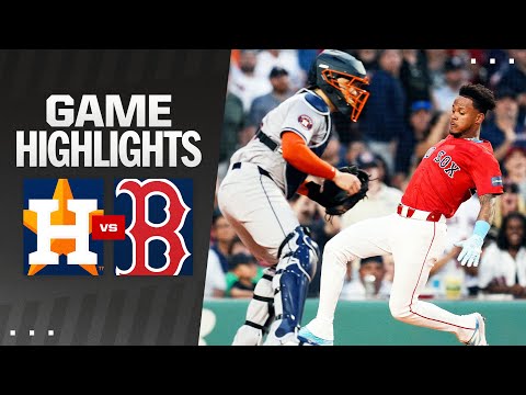 Astros vs. Red Sox Game Highlights (8/9/24) | MLB Highlights