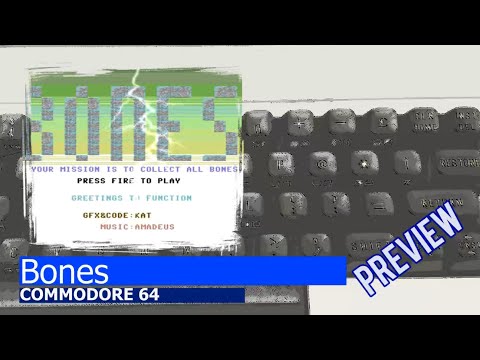 Commodore 64 -=Bones=- preview #Saberman / IndieRetroNews