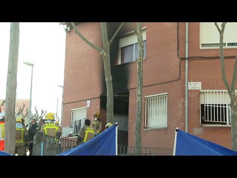 Conmoción tras el incendio en Rubí (Barcelona) que ha dejado tres muertos