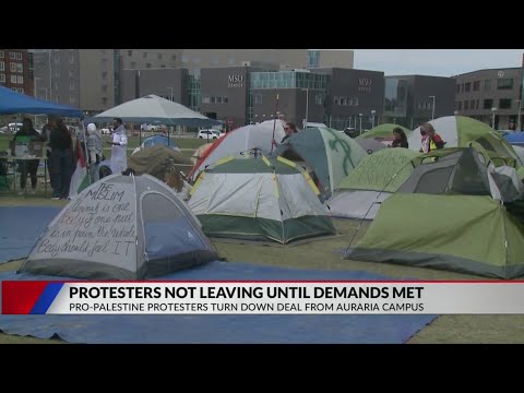 Pro-Palestine protesters reject $15K offer to end Auraria Campus encampment