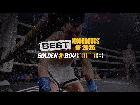 Best KNOCKOUTS from 2025 Golden Boy Fight Night Shows!
