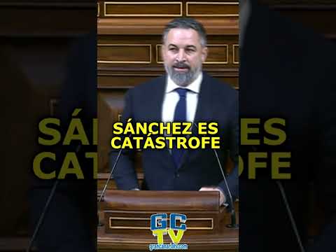 Sánchez es la catástrofe Abascal sobre inmigración #pp #psoe #vox #sumar #podemos