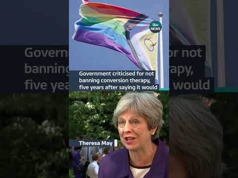 Government criticised for not banning conversion therapy, five years after saying it would #itvnews