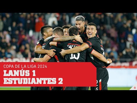 Lanús 1-2 Estudiantes | Copa de la Liga 2024 - Fecha 14