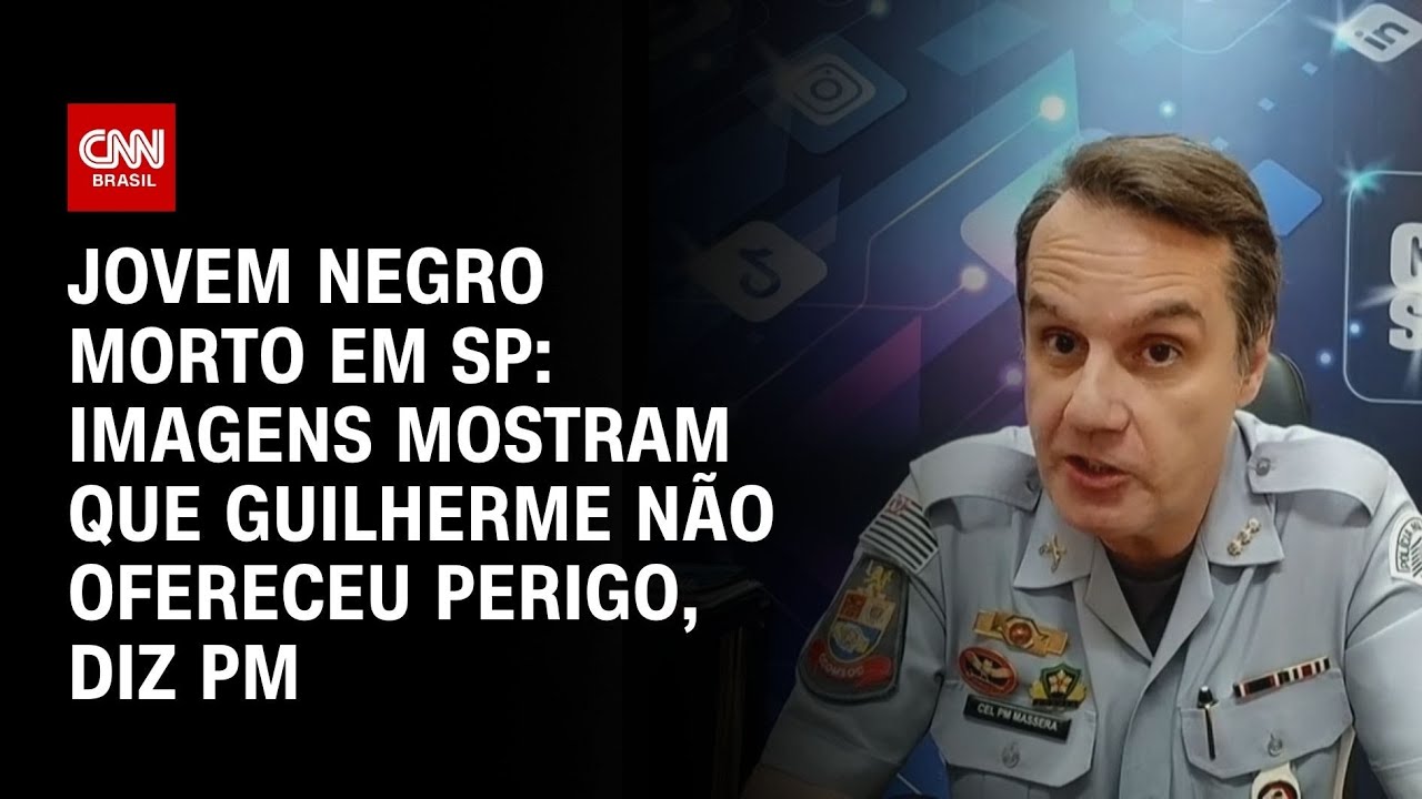 PM afirma que houve um erro de procedimento em morte de jovem em SP | LIVE CNN