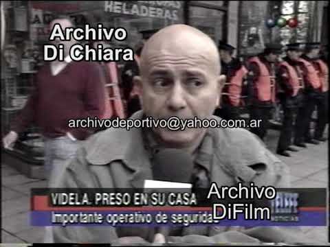 Jorge Rafael Videla preso en su casa 1998 V-02469 DiFilm