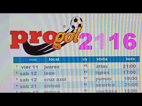 Progol 2116 La Nueva Progol Revancha 2116 La Nueva Progol