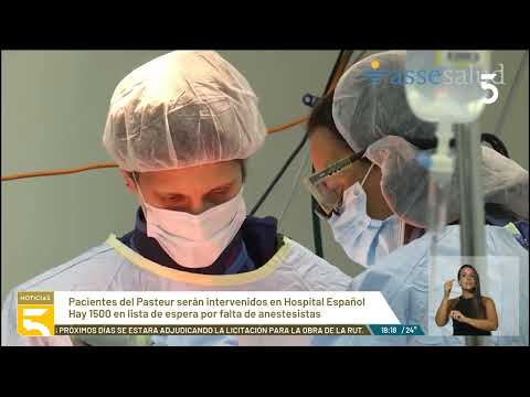 Unos 1500 pacientes del hospital Pasteur que aguardan cirugías serán intervenidos en el Español