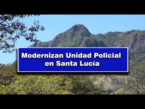 Modernizan Unidad Policial Santa Lucía