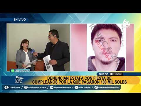 Denuncian a sujeto que estafó a varias mujeres con eventos de boda y cumpleaños en Cusco