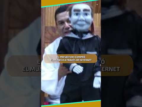 Tunden a sacerdote por usar muñeco diabólico en misa #Saltillo