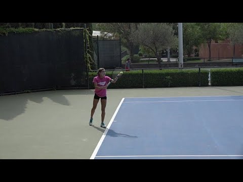 Marcela Zacarías al equipo mexicano de tenis.