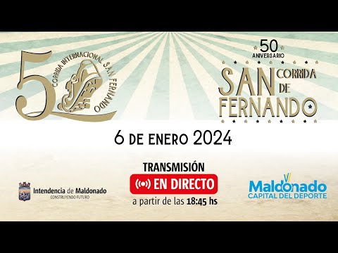 Corrida San Fernando 50º Aniversario 6 de enero 2024