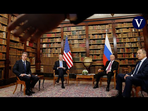 Tensión entre reporteros de EE.UU. y Rusia al inicio de la cumbre entre Biden y Putin
