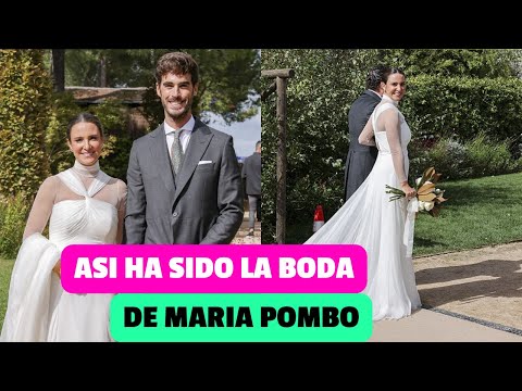La BODA de MARTA POMBO y LUIS ZAMALLOA una NOVIA ORIGINAL con un VESTIDO drapeado de REDONDO BRAND