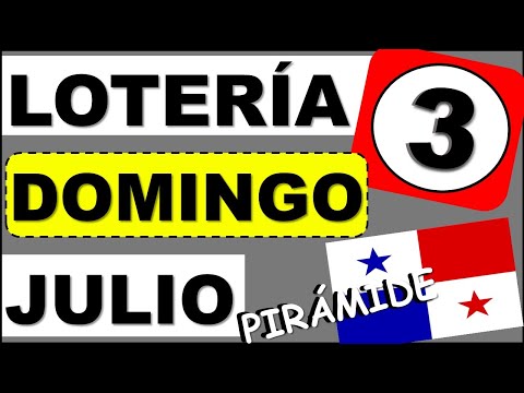 Piramide Suerte Decenas Para Domingo 3 de Julio 2022 Loteria Nacional Panama Dominical Comprar Ganar