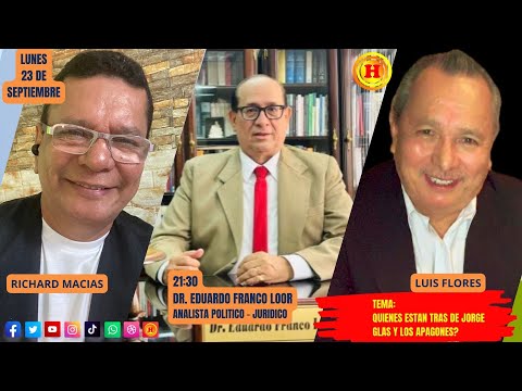 QUIENES ESTAN TRAS DE JORGE GLAS Y LOS APAGONES?