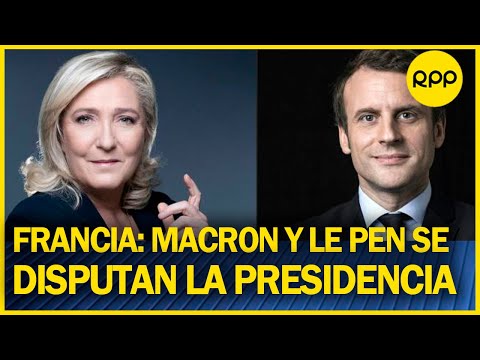 Elecciones presidenciales Francia: Macron y Le Pen se disputan la presidencia