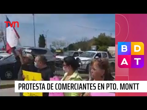 Queremos trabajar: Residentes de Puerto Montt protestan en contra de la cuarentena | BDAT